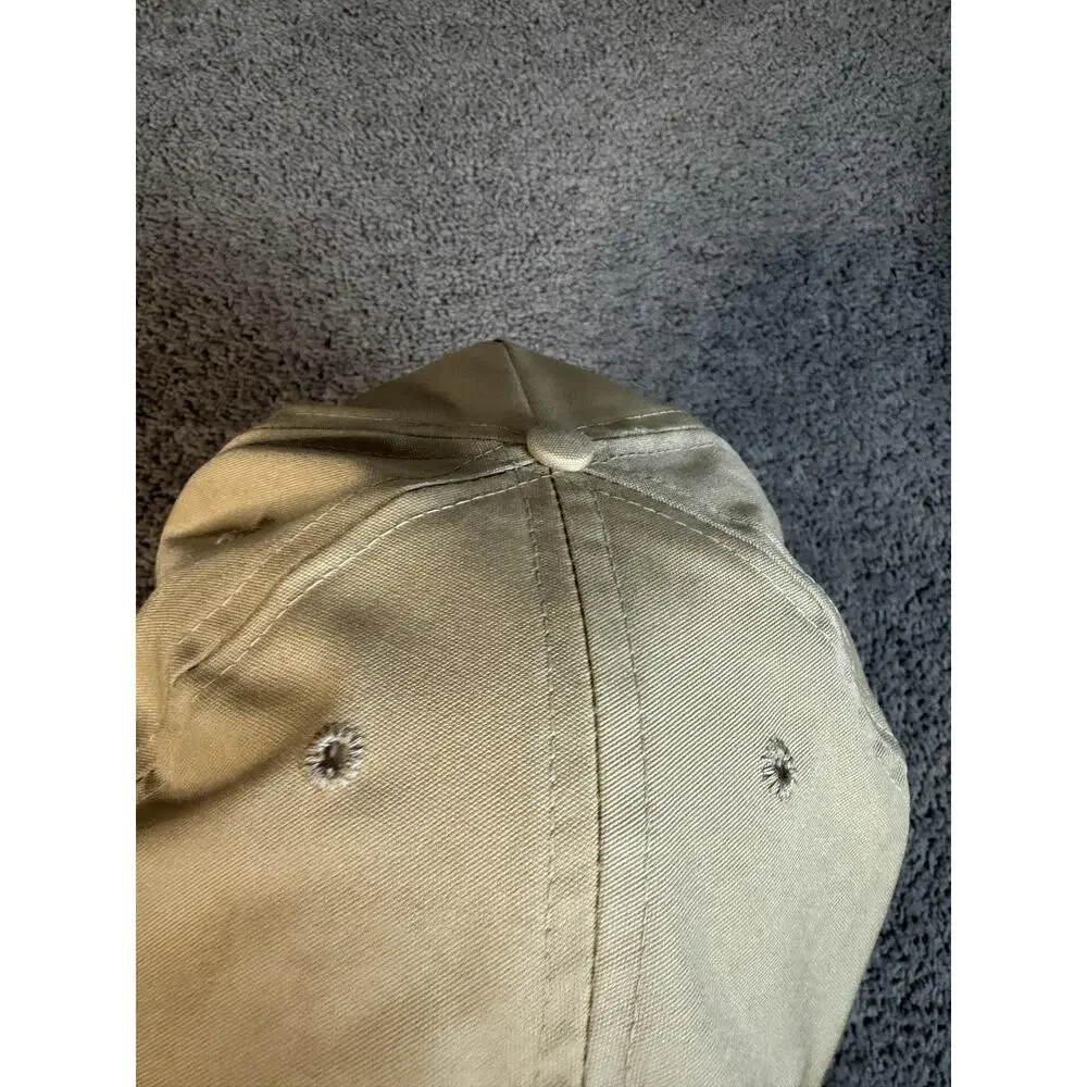 VTG Wyoming Centennial Hat Cap Strap Back Mens One Size Beige Imperial Headwear